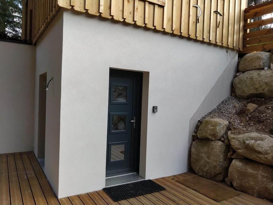 Le Refuge Perche Du Saut De La Bourrique Spa, Terrain Cloture Gérardmer Exteriör bild